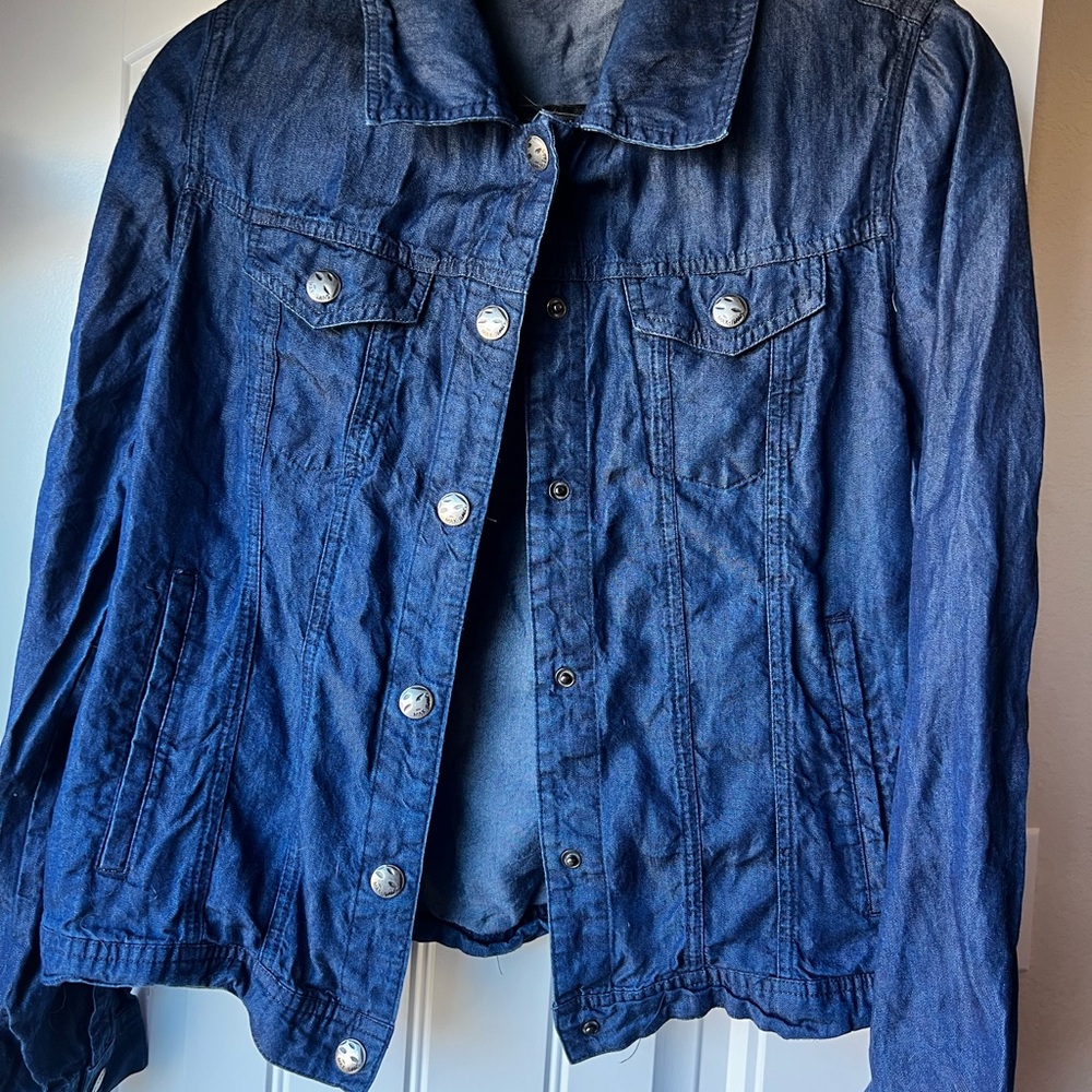 Max Jeans Dark Blue Denim Jacket/Shirt